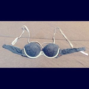 PINK Lace Date Push Up Bra